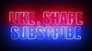 Download LIKE SHARE SUBSCRIBE NEON TITLE ANIMATION V1 for free