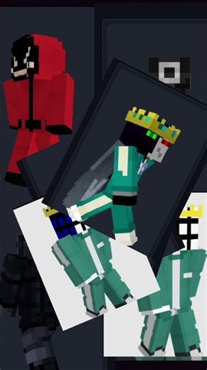 Minecraft Squid Game skin. #cool#skins#