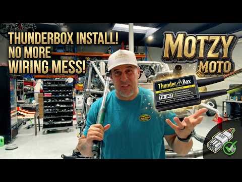 How to Add Power to ANY Motorcycle No Wire Cutting! ThunderBox Install