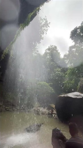Behind Tembinus water fall