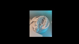 3D Printed Dinosaur Skeleton Model: Science Desk Display & Fossil Decor - Etsy Canada