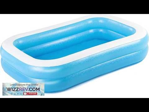 Bestway 54006 Family Rectangular Inflatable Pool 262 x 175 x 51 cm