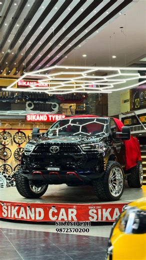 The TOYOTA HILUX BEAST is ready to roll out from Sikand Car Ludhiana! 🚀 Proud to show off this spectacular full modification. If you’re looking for the best customization in Punjab, look no further! Tag a friend who needs this truck. 📍 @sikandcar @sikandtyres #ToyotaHilux #HiluxBeast #SikandCar #LudhianaCars #ModifiedHilux #OffRoadBeast #TruckLife #4x4India #CustomCars #PunjabModified #CarModification #pickuptruck | JASPREET SINGH SIKAND