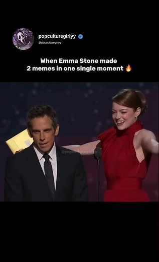 Emma Stone does it too well with these memes lol
