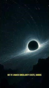 How Naked Singularities Could Break Cosmic Censorship #shorts