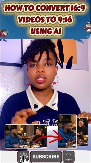 CONVERT 16:9 VIDEOS TO 9:16 USING AI