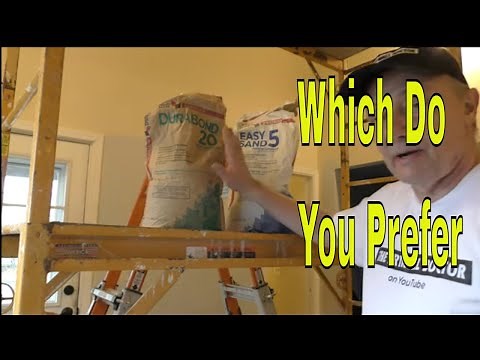 Drywall Lightweight Mud or Durabond