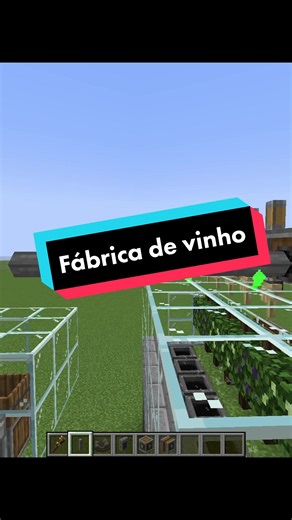 Fábrica de vinho 🍷 #minecraft #createmod #vinery #fy #fyp
