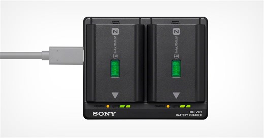 Sony's Dual-Battery Charger, Coupler Expand Power Solutions for Photogs