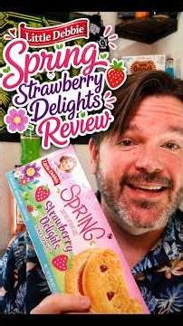 Little Debbie Spring Strawberry Delights Taste Test Review 🍓