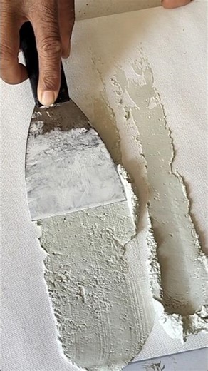 Mesmerizing Textured Abstract Magic in Seconds | Palette Knife Art