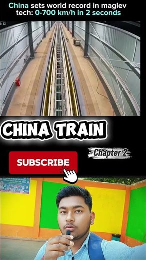 China Maglev Train 🚄 0–700 km/h in 2 Seconds 😱 | Future Tech Explained#viralvideo #physics