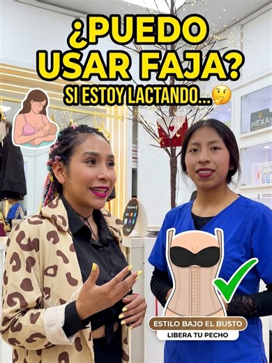 ¡Recupera tu seguridad sin descuidar a tu bebé! 💃🤱 Nuestras fajas están diseñadas para darte el soporte que necesitas en el postparto, dejando libre la zona del busto para que amamantar sea súper cómodo. ¡Te verás y te sentirás increíble! ✨ #FajasPostparto #MamáFeliz #CuerpoReal #Lactancia #ParaTi #juliaca