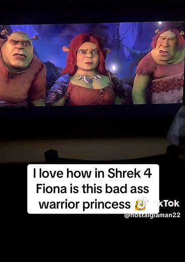 Fiona the Warrior Princess in Shrek Forever After