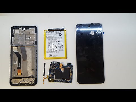 Motorola G51 disassembly LCD replacement