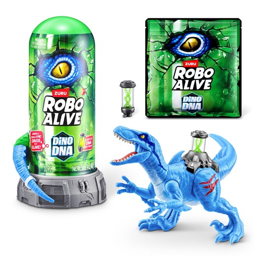 Robo Alive Dino DNA Dinosaur Robot Toy for Child , Light-Up DNA Helix Spine by ZURU - Walmart.com