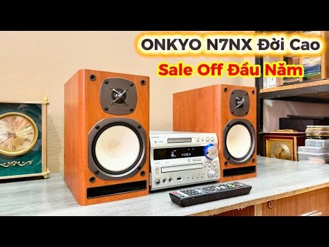 (Price Reduced to 3.4 million VND) DAC Optical ♨️ High-End ONKYO N7NX Mini Hi-Fi System (Vu 09088...