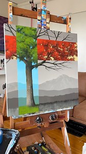 1.2M views · 23K reactions | A Time To Cross Paths - acrylic abstract landscape from my timeline tree series. Let me know what you think of this one! #painting #timeline #tree #contemporaryart #abstractart #uniqueart #timgagnon | Tim Gagnon | Facebook