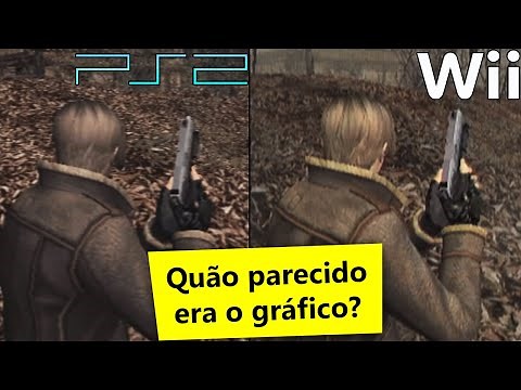 PS2 vs Wii:Quão parecido era o gráfico?