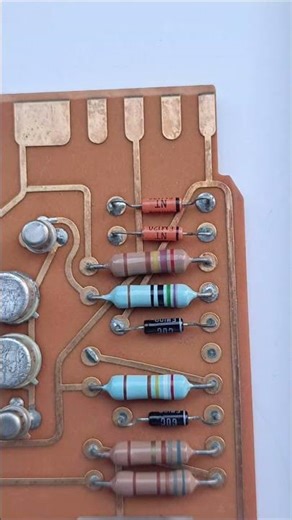 Gold Edge Connectors - Mainframe Card Univac Era #DreamTrackAI #univac #techretro #datstrom