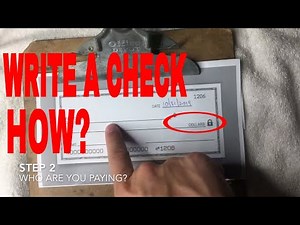 ✅ How To Write A Check Correctly 🔴