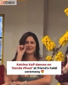 73K views · 450 reactions | #KatrinaKaif steals the show with her dance performance on 'Genda Phool' at friend's haldi ceremony  | ETimes | Facebook