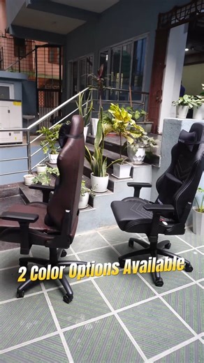 Game longer. Sit better. Play in comfort. 🎮🪑 The Fantech GC-192 Premium Gaming Chair is designed for gamers, streamers, and professionals who spend long hours at their desk and demand real comfort with a premium feel. With its ergonomic design, velvet cushioning, and memory foam lumbar pillow, this chair supports your posture while keeping you relaxed through long gaming or work sessions. The 180° backward recline, multi-tilt function, and adjustable armrests & seat height let you customize yo