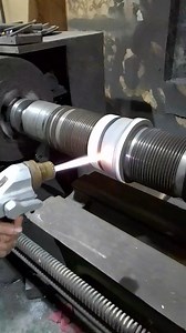 Rotor Turbin HVOF coatings Chromium carbide 😎😎 #machinist #engineering #machining #hvof #coating #chromiumcarbide | Geza Rayyan Rabbani