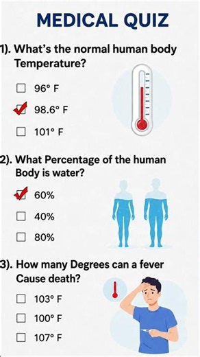 Medical Quiz Challenge 🩺 Can You Score 3/3? #USA #QuizTimeHub #IQTest