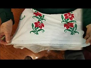 Cum facem broderia tivului, cu ajur