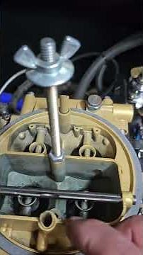 holley carb stuck accelerator pump