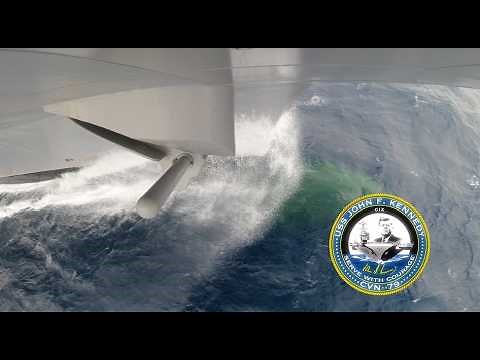 Around the Yard at NNS: John F. Kennedy (CVN 79) Builder’s Sea Trials