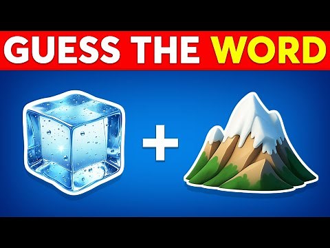 Guess The WORD By Emojis? 🤔🙄 Best Emoji Quiz 2025 | Quiz Dino