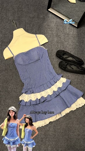 Cutie dress available 🌊🫐 #ថតផ្ទាល់ #fyp #សាច់ថតផ្ទាល់✅
