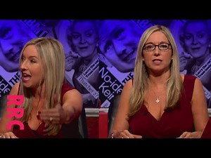 Victoria Coren Mitchell @Vnecked red dress