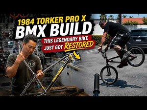 1984 Torker PRO X BMX Build This Legendary Bike Just Got RESTORED