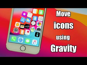Move Icons Using Gravity in any iPhone