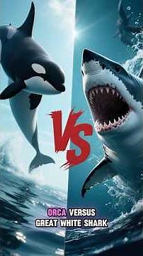 Orca vs Great White Shark: Who ACTUALLY Wins? 🐋🦈