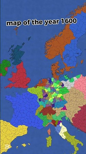 map of the year 1600