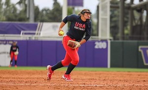 Virginia Tech softball ace Emma Lemley makes Team USA debut at Canada Cup