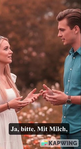 🇩🇪 German A1 Conversation for Beginners (With Subtitles) – Part 2 #deutschlernen #languagelearning