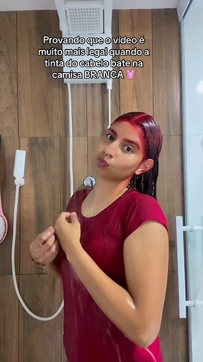 Transformando O Meu Cabelo: Pintando de Vermelho