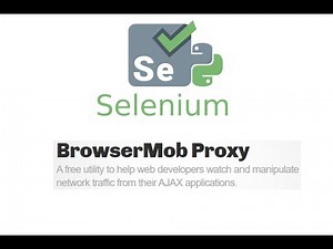 Selenium & Browsermob Proxy