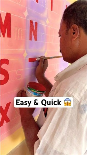 😱How To Write Easy & Quick Alphabet In 5 min #shorts #youtubeshorts #subhadraart1415 #art