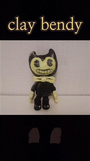 making a bendy clay [bendy and the ink machine]