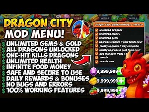 TUTORIAL!💸 Dragon City Mobile MOD MENU 2025 v25.11.7 - Unlimited Money and Gems - Latest Works 2025!