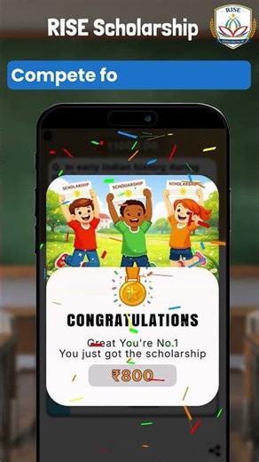 RISE - Quiz App | Study Smart. Play & Win Real Scholarships