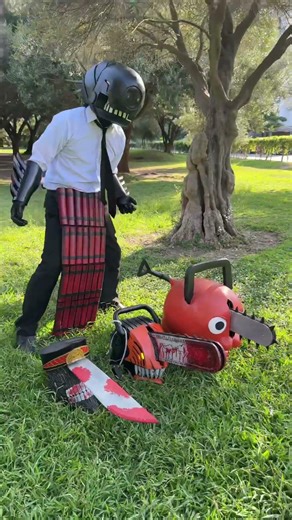 Chainsaw man Pochita Reze cosplay #ytshorts #chainsawman #parati #denji #viral #shorts #animation