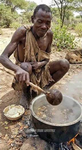 Hadzabe Tribe Cooking Octopus in the Wild – Real African Survival Food!