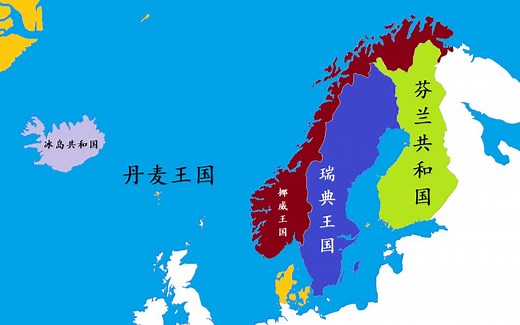 【北欧历史地图】北欧千年史 第一版